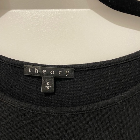 Theory Stretch Dress with Wool Plaid Bottom Size Small - Picture 3 of 4